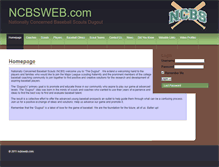 Tablet Screenshot of ncbsweb.com
